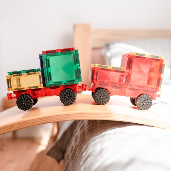 Connetix Tiles | 24 Piece Rainbow Motion Set at Milk Tooth