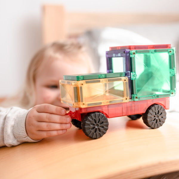 Connetix Tiles | 24 Piece Rainbow Motion Set at Milk Tooth